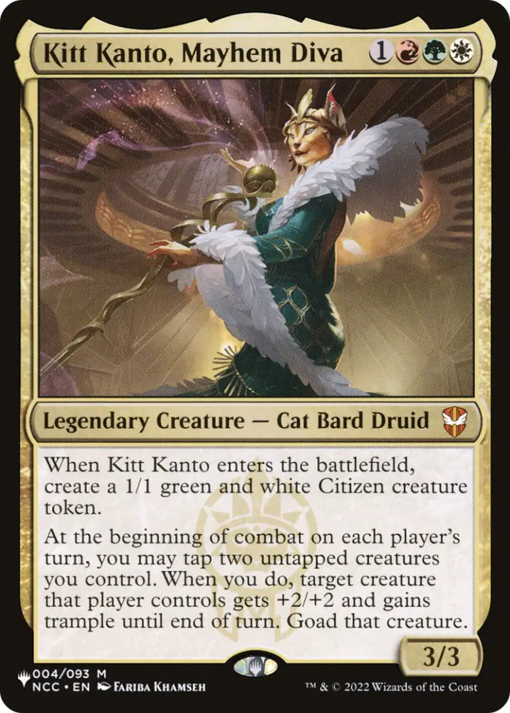 Kitt Kanto Mayhem Diva [The List] - MTG Single