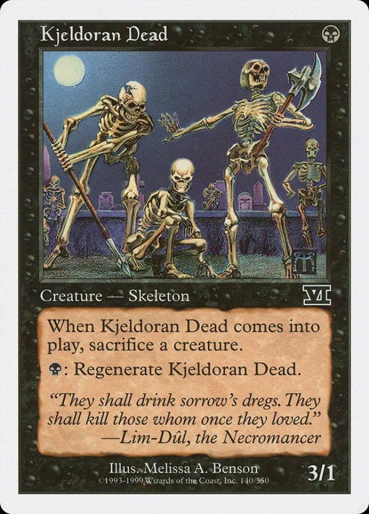 Kjeldoran Dead [Classic Sixth Edition] - MTG Single