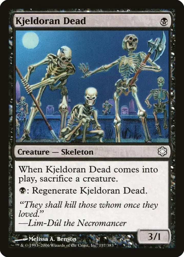 Kjeldoran Dead [Coldsnap Theme Decks] - MTG Single
