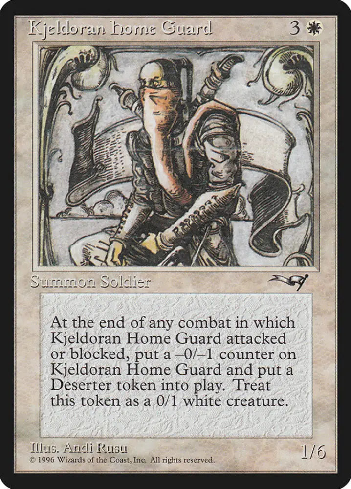 Kjeldoran Home Guard [Alliances] - MTG Single