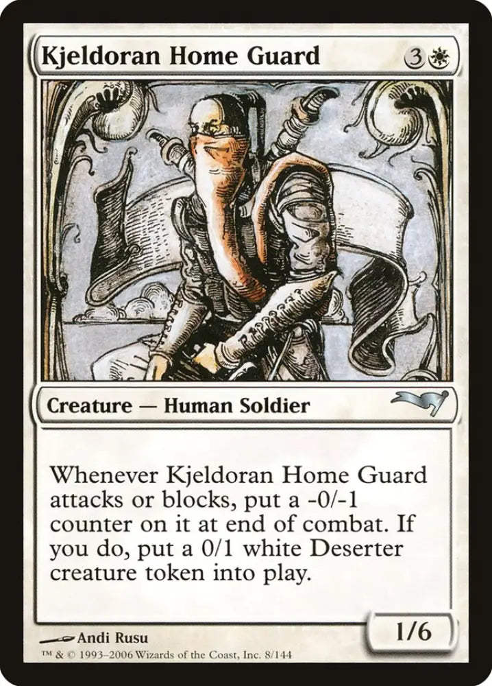 Kjeldoran Home Guard [Coldsnap Theme Decks] - MTG Single