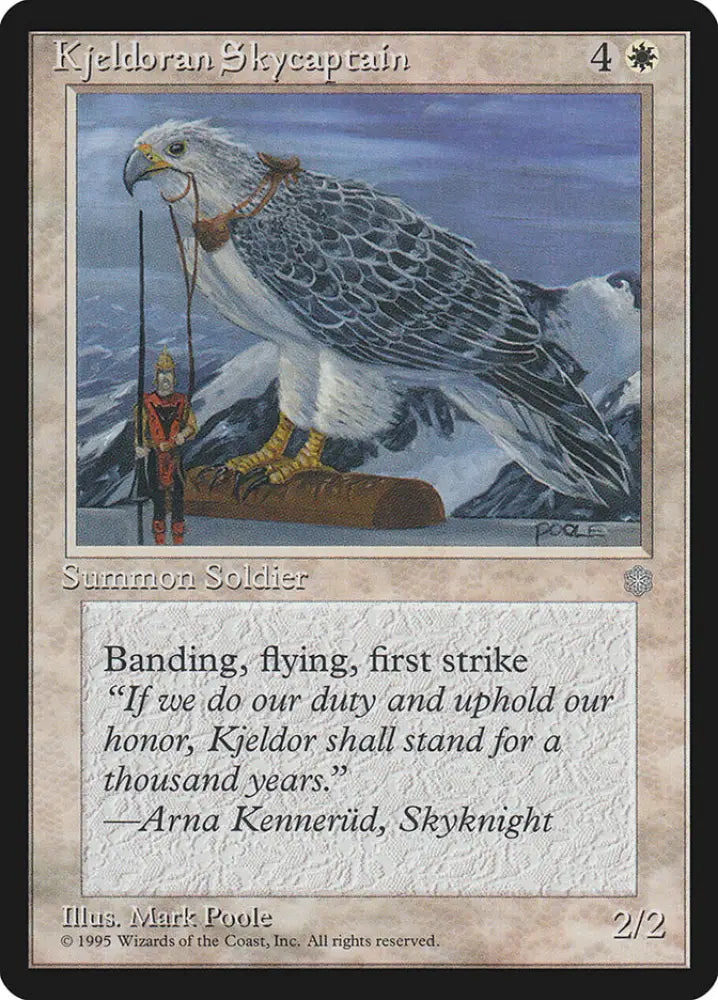 Kjeldoran Skycaptain [Ice Age] - MTG Single