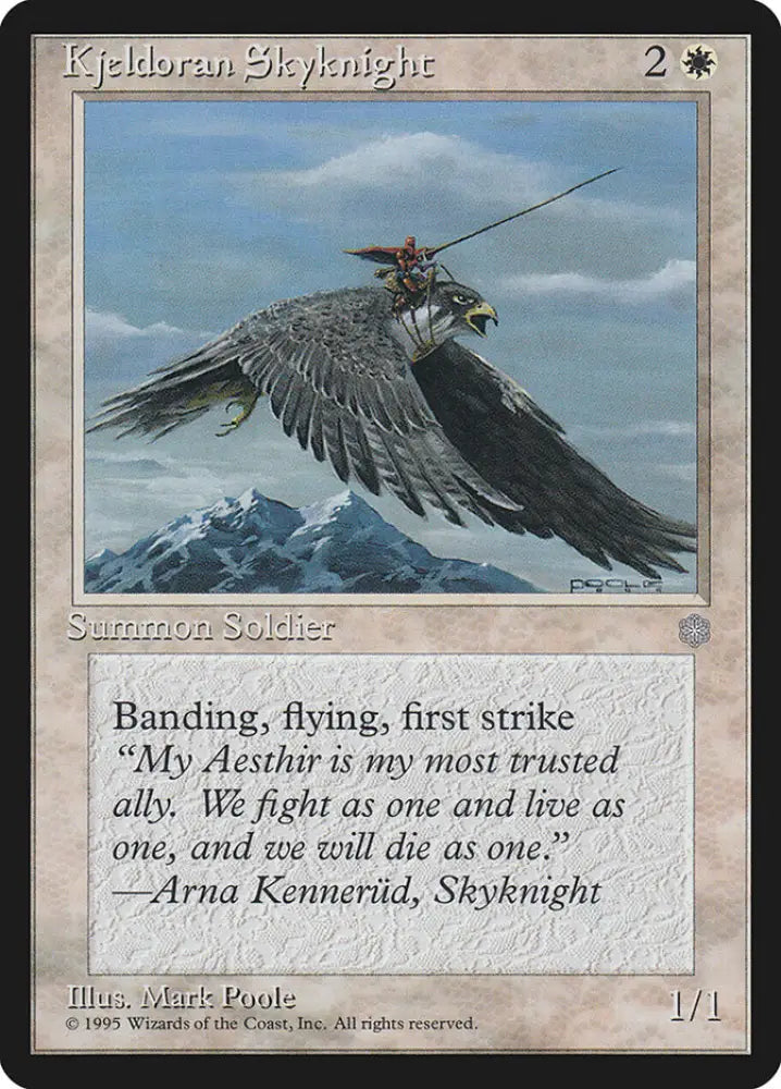 Kjeldoran Skyknight [Ice Age] - MTG Single