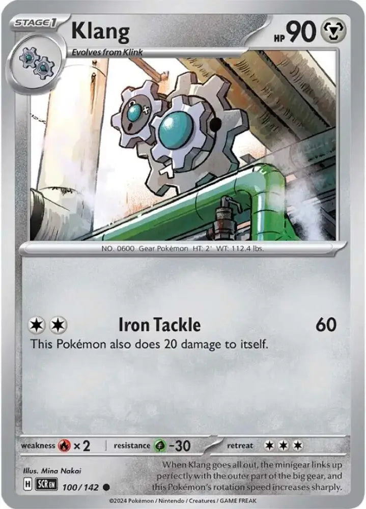 Klang (100/142) [Scarlet & Violet: Stellar Crown] - Pokemon Single