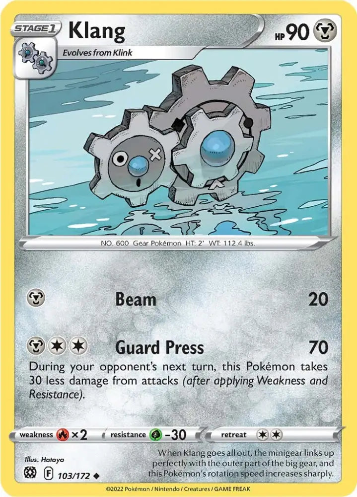 Klang (103/172) [Sword & Shield: Brilliant Stars] - Pokemon Single