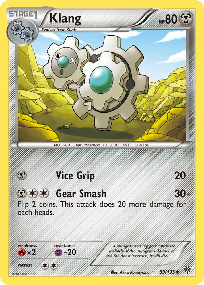 Klang (89/135) [Black & White: Plasma Storm] - Pokemon Single