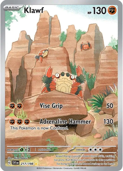 Klawf (217/198) [Scarlet & Violet: Base Set] - Pokemon Single
