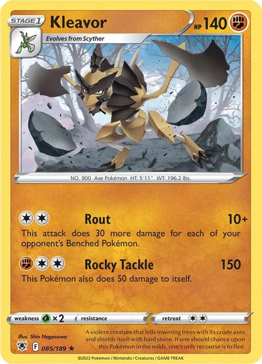 Kleavor (085/189) [Sword & Shield: Astral Radiance] - Pokemon Single