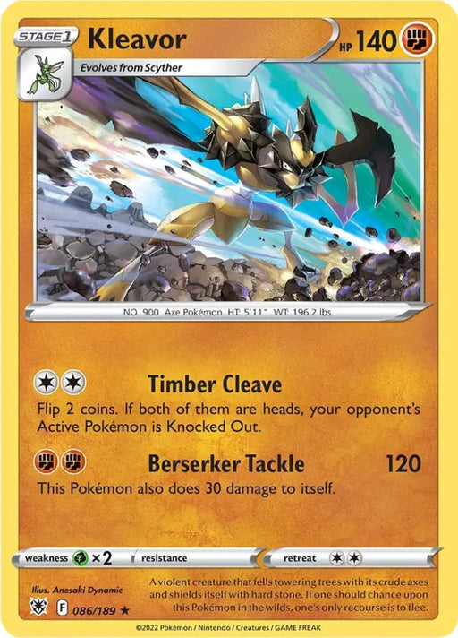 Kleavor (086/189) [Sword & Shield: Astral Radiance] - Pokemon Single
