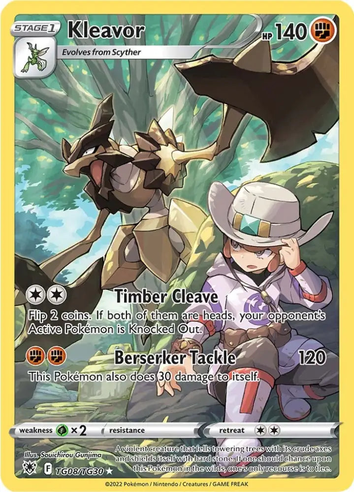 Kleavor (TG08/TG30) [Sword & Shield: Astral Radiance] - Pokemon Single