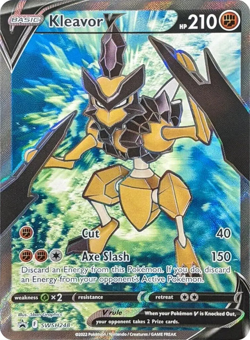 Kleavor V (SWSH248) [Sword & Shield: Black Star Promos] - Pokemon Single