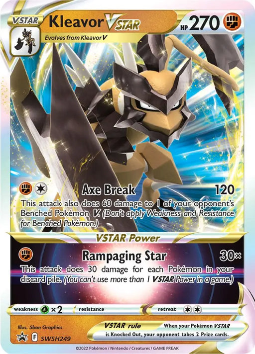 Kleavor VSTAR (SWSH249) [Sword & Shield: Black Star Promos] - Pokemon Single