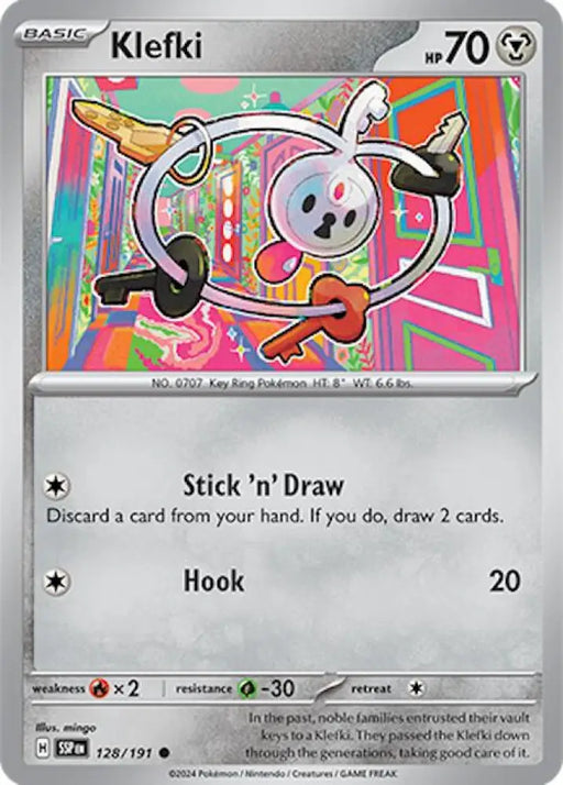 Klefki (128/191) [Scarlet & Violet: Surging Sparks] - Pokemon Single