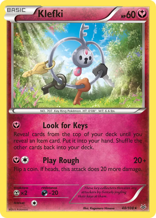 Klefki (48/108) [XY: Roaring Skies] - Pokemon Single