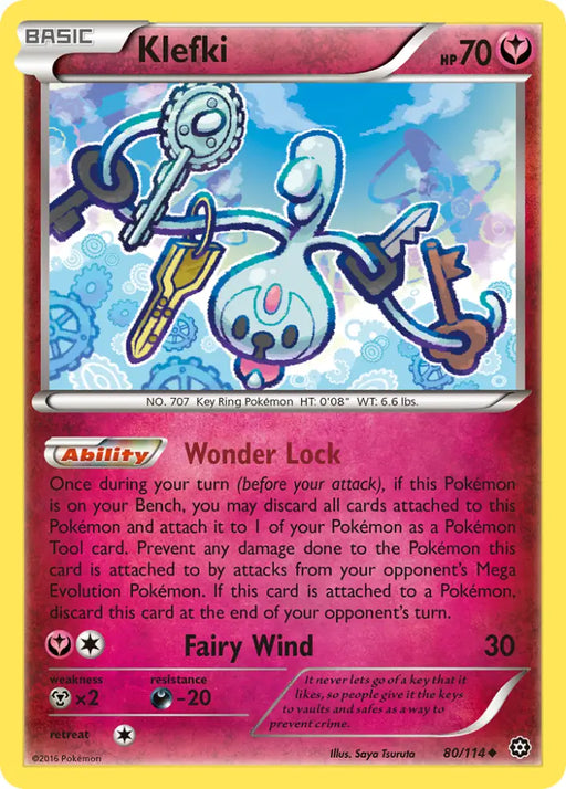 Klefki (80/114) [XY: Steam Siege] - Pokemon Single