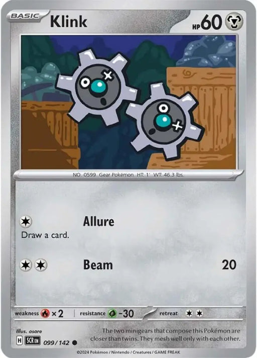 Klink (099/142) [Scarlet & Violet: Stellar Crown] - Pokemon Single