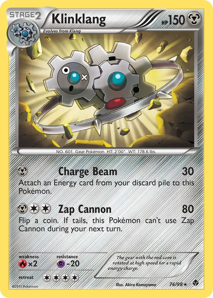 Klinklang (76/98) [Black & White: Emerging Powers] - Pokemon Single
