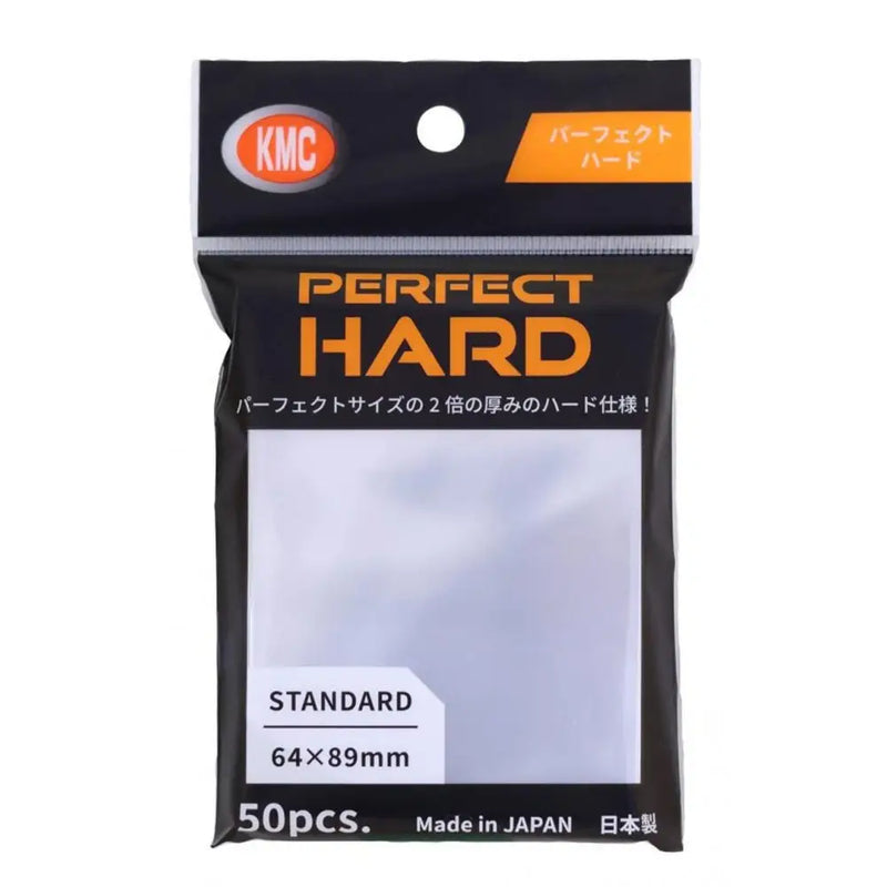 KMC Perfect Fit Hard Clear Sleeves 50ct - Accessoire