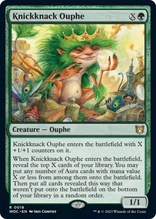 Knickknack Ouphe [Wilds of Eldraine Commander] - MTG Single