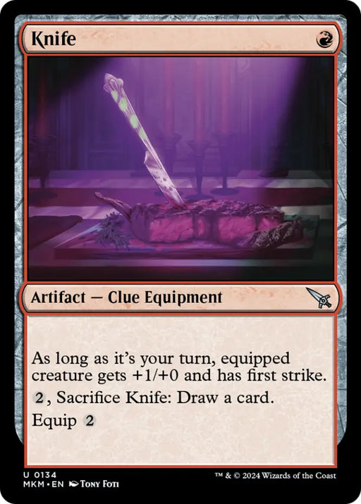 Knife [Murders at Karlov Manor] - MTG Single