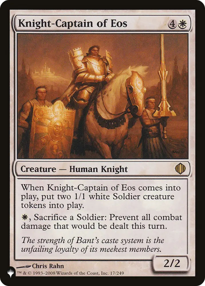 Knight-Captain of Eos [The List] - MTG Single
