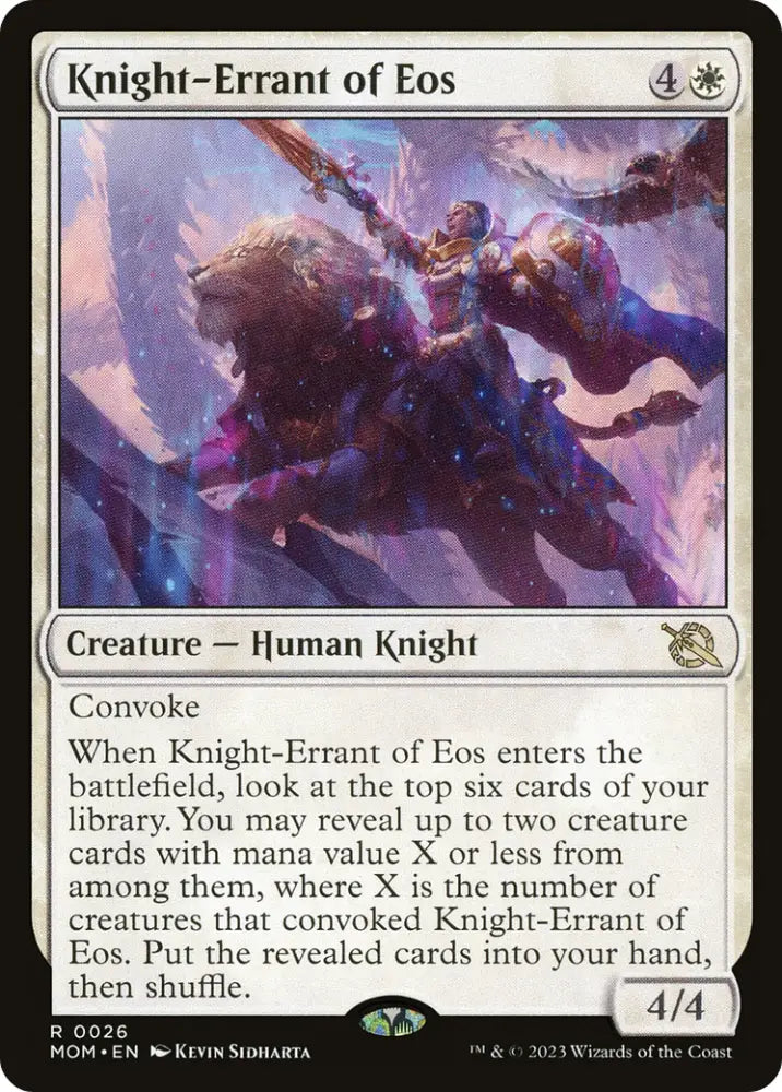 Knight-Errant of Eos [March of the Machine] - MTG Single