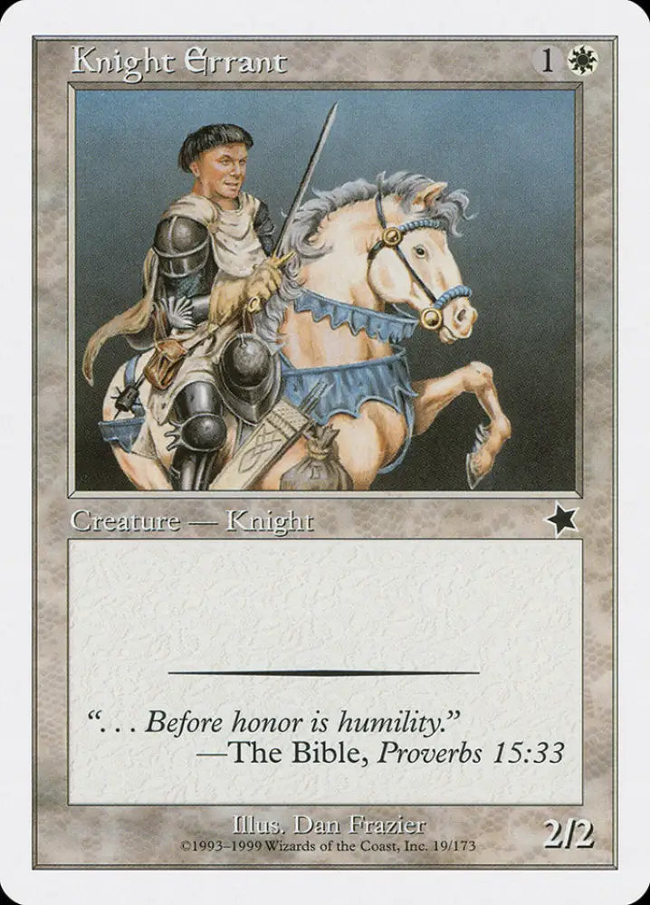 Knight Errant [Starter 1999] - MTG Single