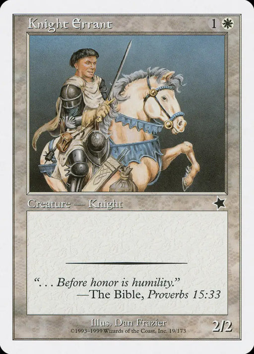 Knight Errant [Starter 1999] - MTG Single