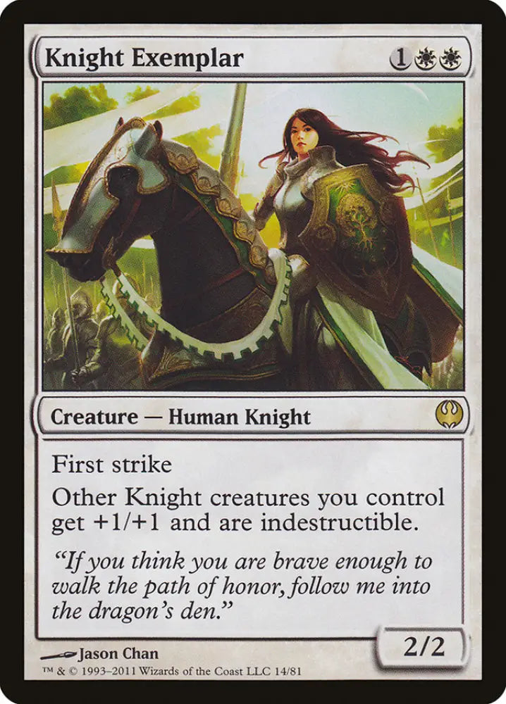Knight Exemplar [Duel Decks: Knights vs. Dragons] - MTG Single