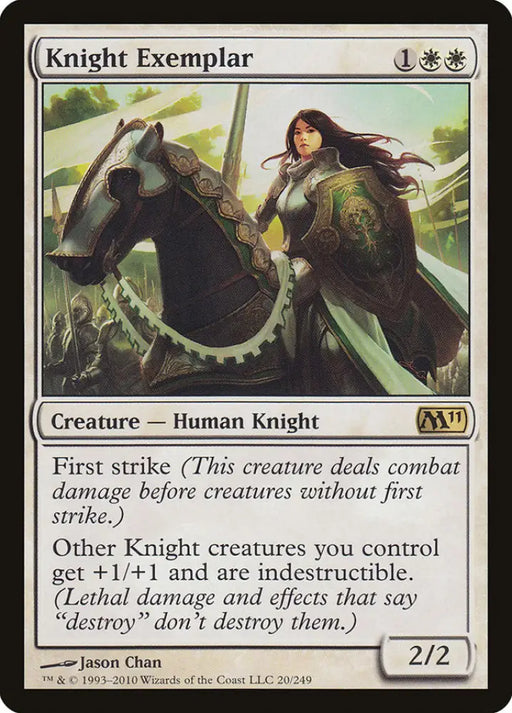 Knight Exemplar [Magic 2011] - MTG Single