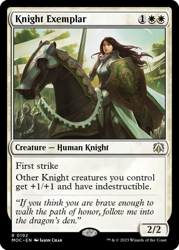 Knight Exemplar [March of the Machine Commander] - MTG Single