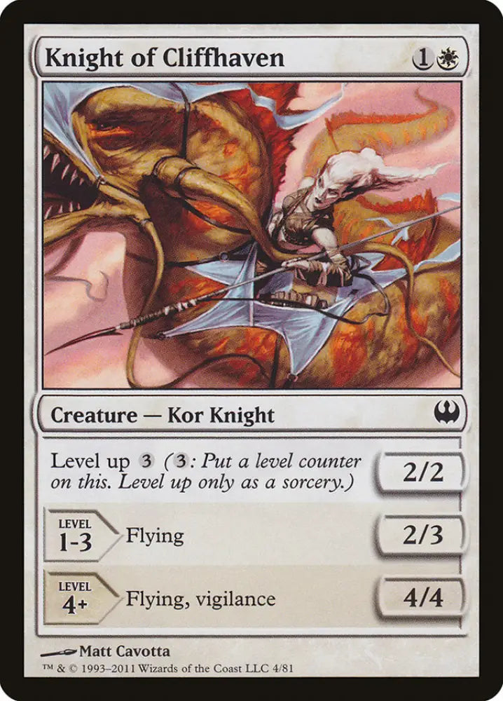 Knight of Cliffhaven [Duel Decks: Knights vs. Dragons] - MTG Single