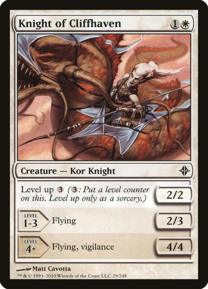 Knight of Cliffhaven [Rise of the Eldrazi] - MTG Single