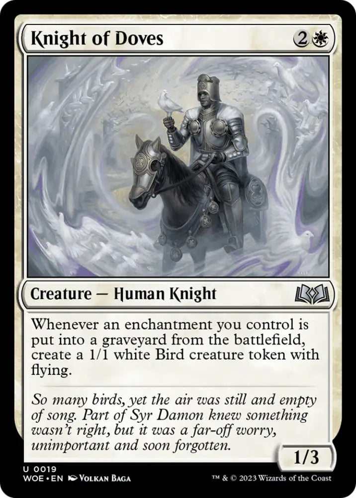 Knight of Doves [Wilds of Eldraine] - MTG Single