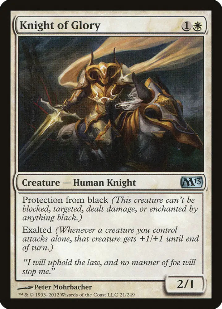 Knight of Glory [Magic 2013] - MTG Single