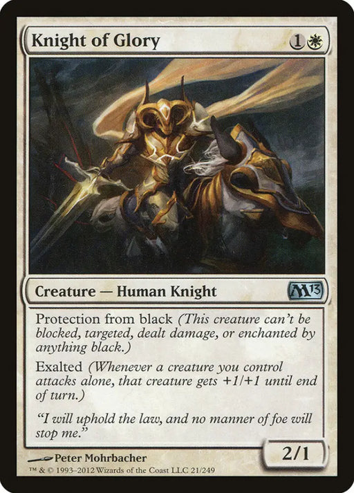 Knight of Glory [Magic 2013] - MTG Single