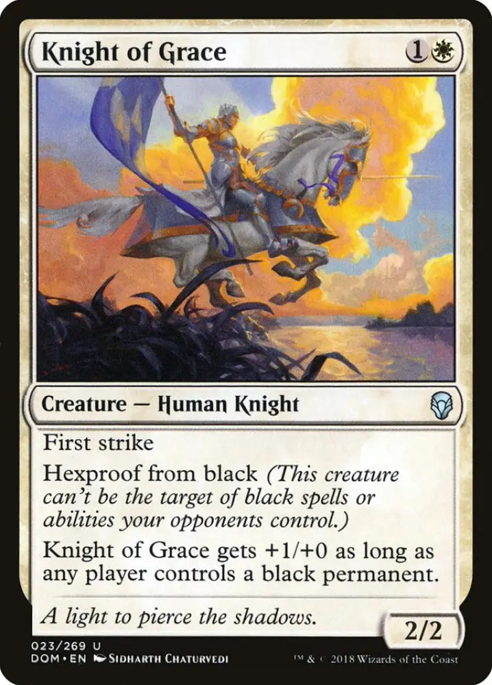 Knight of Grace [Dominaria] - MTG Single