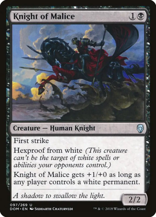Knight of Malice [Dominaria] - MTG Single