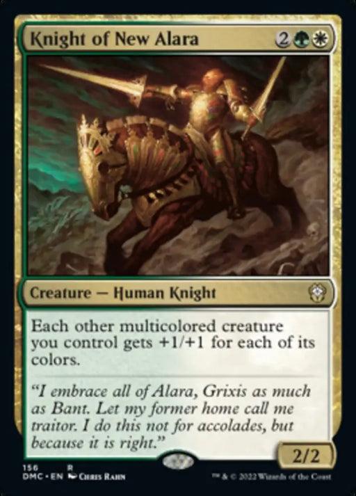 Knight of New Alara [Dominaria United Commander] - MTG Single