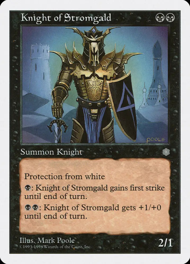 Knight of Stromgald [Anthologies] - MTG Single