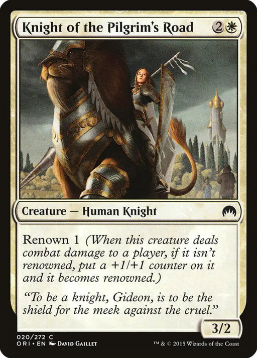Knight of the Pilgrim’s Road [Magic Origins] - MTG Single