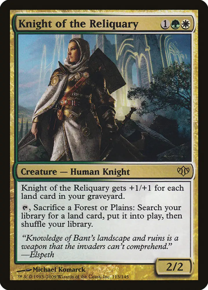 Knight of the Reliquary [Conflux] - MTG Single