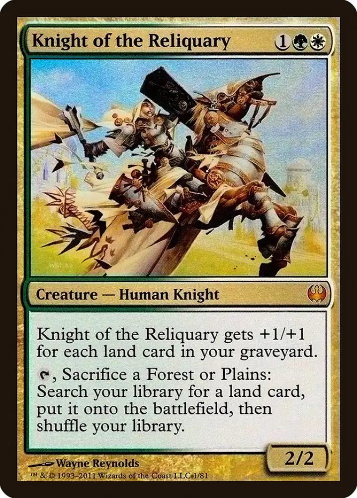 Knight of the Reliquary [Duel Decks: Knights vs. Dragons] - MTG Single