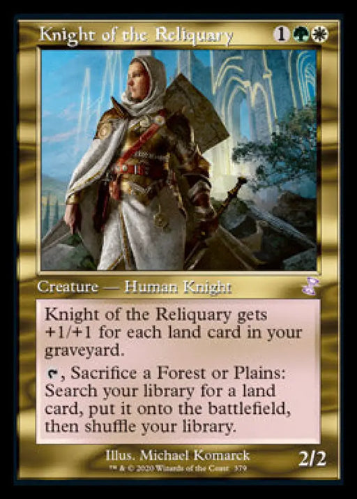 Knight of the Reliquary (Timeshifted) [Time Spiral Remastered] - MTG Single
