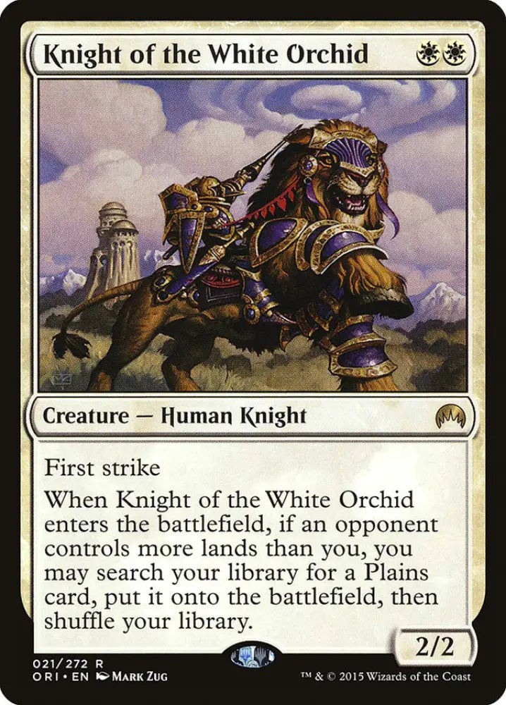 Knight of the White Orchid [Magic Origins] - MTG Single