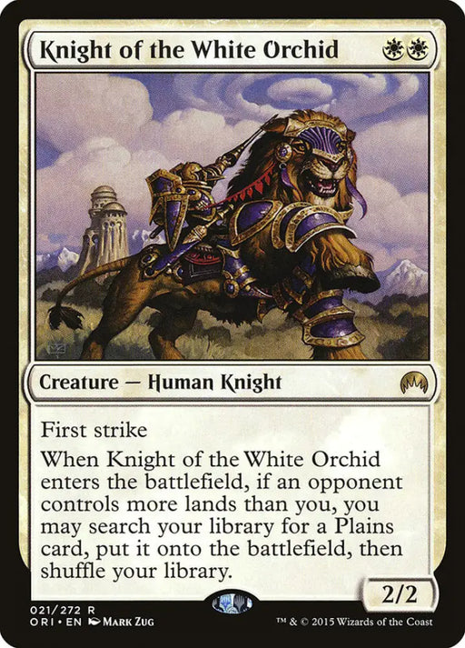 Knight of the White Orchid [Magic Origins] - MTG Single