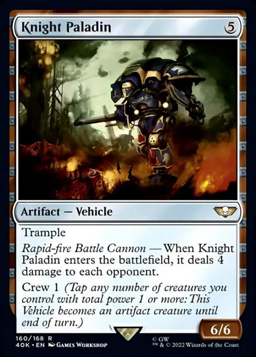Knight Paladin [Warhammer 40,000] - MTG Single