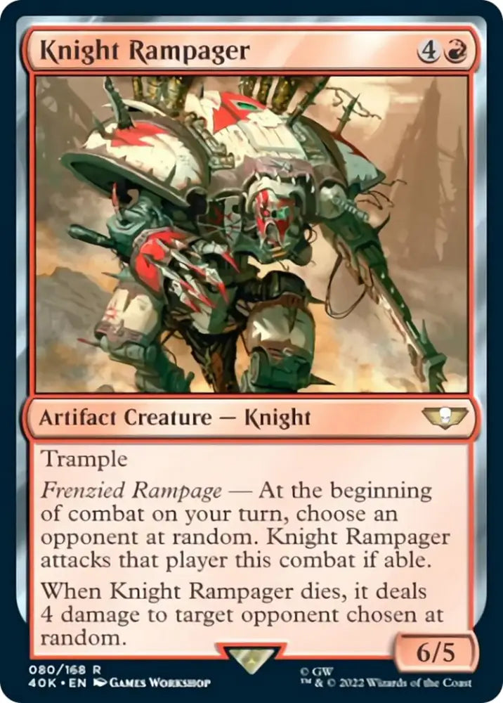 Knight Rampager [Warhammer 40,000] - MTG Single