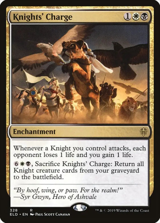 Knights’ Charge [Throne of Eldraine] - MTG Single