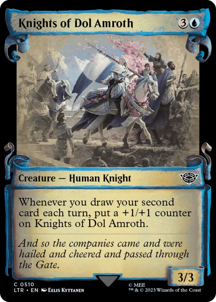 Knights of Dol Amroth [The Lord of the Rings: Tales of Middle-Earth Showcase Scrolls] - MTG Single